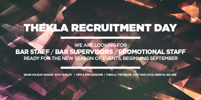 Thekla Recruitment Day 2015